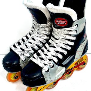 Bauer Vapor Agility Inline Hockey Roller Skates Sz 5D (US Men Shoe 6 /US Women 7