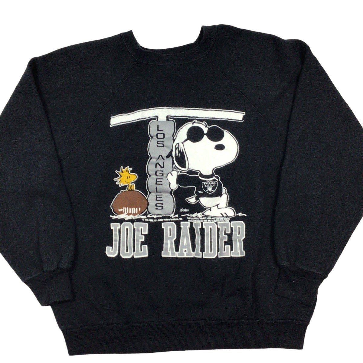 Tultex, Shirts, Vintage Nfl Los Angeles Raiders Crewneck Sweatshirt