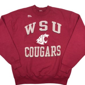 Vintage Washington State Cougars Crewneck sweatshirt. 90s. Pro player. Large