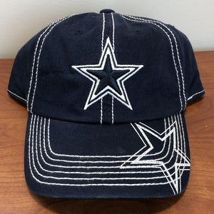 Dallas Cowboys Hat Strapback Cap Adult Men Adjustable NFL Football Blue