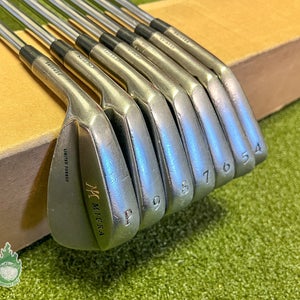 Used LH Miura Genuine Limited Forged Irons 4-PW DG X100 X-Stiff Steel Golf Set