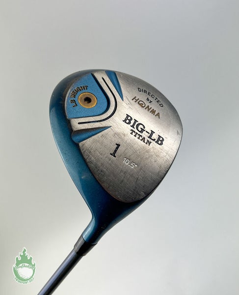 Used RH Honma BERES Big-LB Titan 2 Star Driver 10.5* Stiff Flex