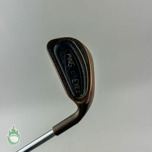 Used RH Ping Eye 2 BeCu Black Dot 7-Iron Stiff Flex Steel Golf Club