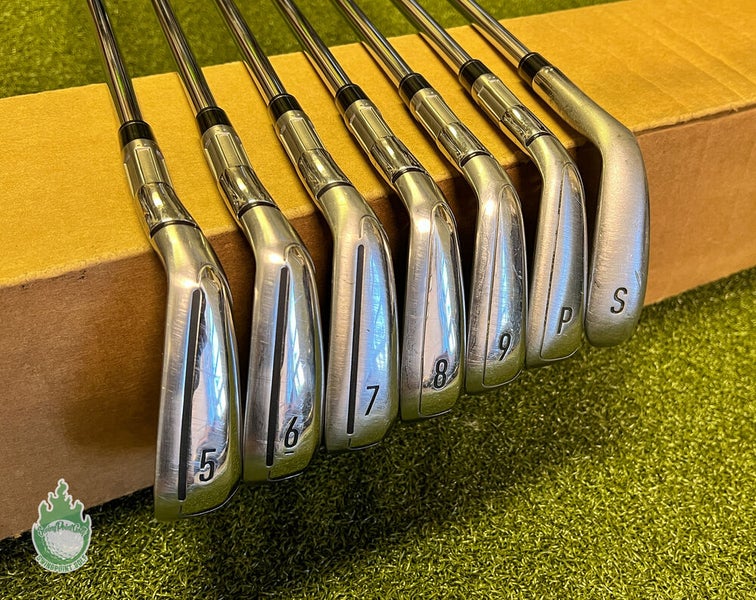 Used RH TaylorMade M6 Irons 5-PW/SW Japan-Spec 85g Regular Flex Steel Golf Set