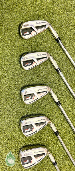 Used RH TaylorMade M6 Irons 5-PW/SW Japan-Spec 85g Regular Flex Steel Golf Set