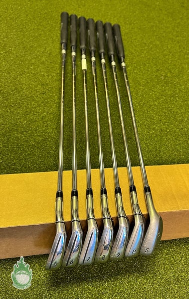 Used RH TaylorMade M6 Irons 5-PW/SW Japan-Spec 85g Regular Flex Steel Golf Set