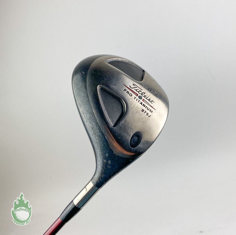 Used RH Titleist Pro Titanium 975J Driver 8.5* Stiff Flex Graphite Golf Club