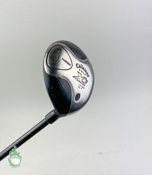 Used Right Handed Callaway XJ Junior (41-52 Tall) Youth 27* Fairway Golf Club