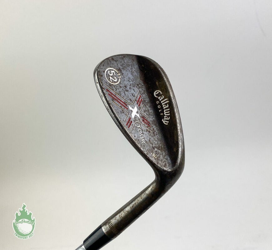 Used Right Hand Callaway X-Tour Forged Wedge 52*-11 Wedge Flex Steel Golf Club