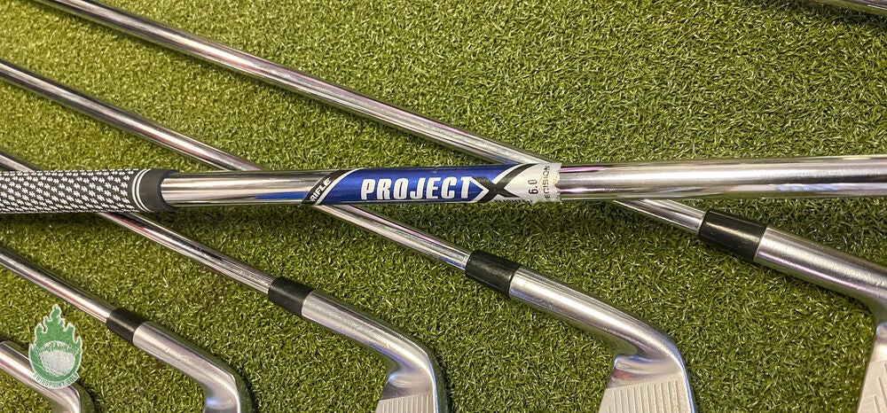 Used Callaway RAZR X Muscleback Irons 3-PW Project X 6.0 Stiff