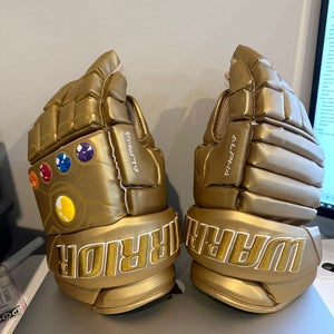 New Warrior 14" Pro Stock Alpha Pro Gloves Thanos Marvel