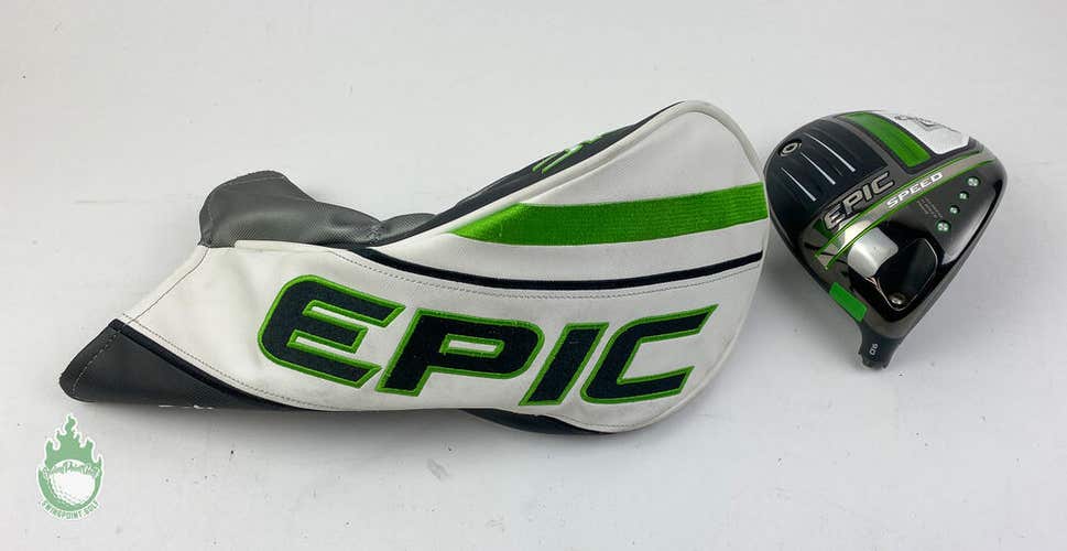 Tour Issue Used TC Right Handed Callaway EPIC Speed  Driver 9* Head Only Golf