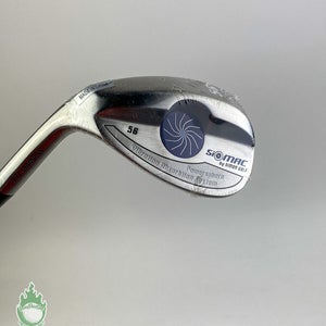 New LEFT Simon Golf Si Mac Powersphere Wedge 56* Wedge Flex Steel Golf Club