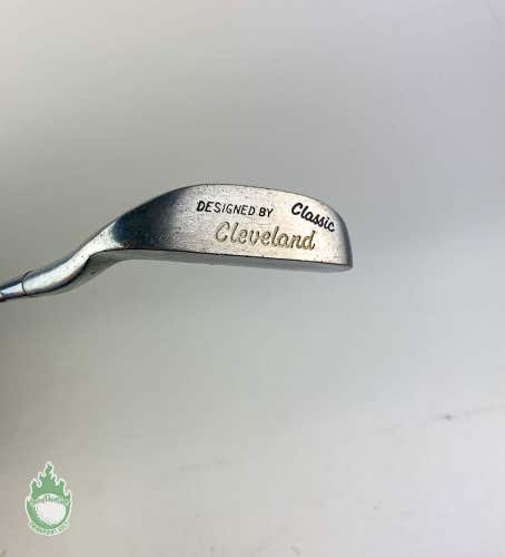 Used Right Handed Cleveland Classic Designed By 35.5" Putter Steel Golf Club