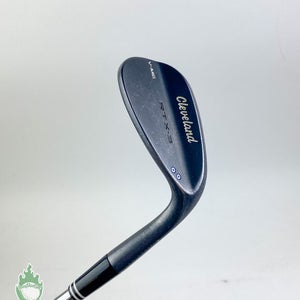 Used RH Cleveland RTX-3 V-MG Black Satin Wedge 60*-09 Wedge Flex Steel Golf