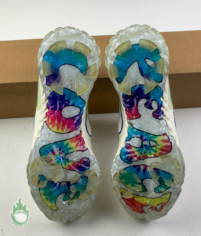mens nike tie dye golf shoes