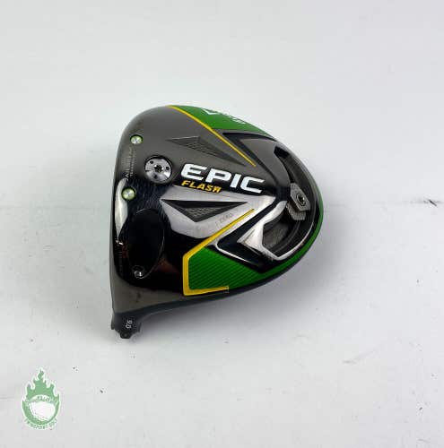 Used LH Callaway EPIC Flash Sub Zero Driver 9* HEAD ONLY Graphite Golf Club