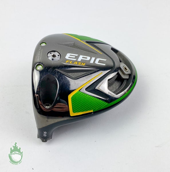 Used LH Callaway EPIC Flash Sub Zero Driver 9* HEAD ONLY Graphite