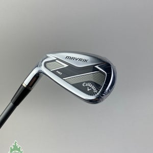 New LEFT Callaway Mavrik Pro Demo 7 Iron Catalyst Regular Flex Graphite Golf