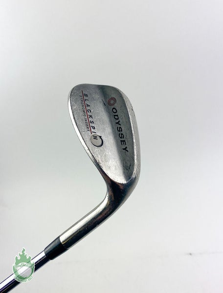Used Right Hand Odyssey Blackspin 56* Wedge S/F Stronomic S400U Steel Golf Club
