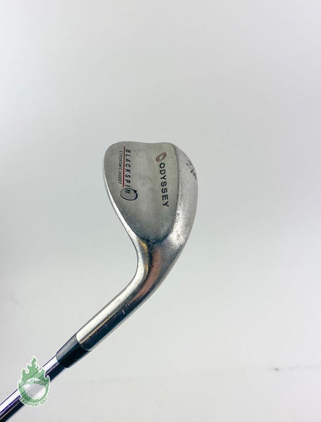 Used Right Hand Odyssey Blackspin 56* Wedge S/F Stronomic S400U Steel Golf Club