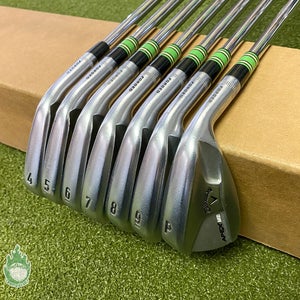 Used RH Callaway APEX MB Forged Irons 4-PW KBS 110g Stiff Flex Steel Golf Set