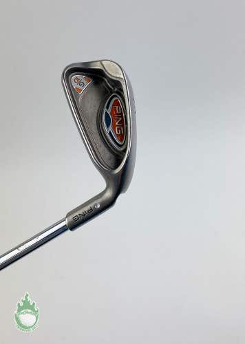 Used Right Handed Ping G10 White Dot 6 Iron Stiff Flex Graphite Golf Club