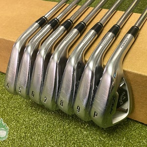 Used Callaway APEX Forged '21 Irons 4-PW Elevate ETS 95g Stiff Steel Golf Set