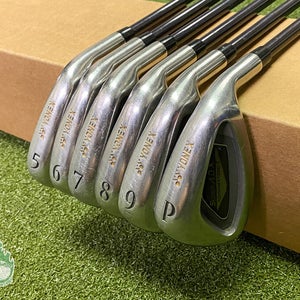 Used RH Yonex Super A.D.X. Irons 5-PW Ladies Light Flex Graphite Golf Club Set