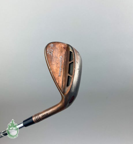 Used RH TaylorMade Hi-Toe Carbon Steel Wedge 60*-10* Wedge Flex Steel Golf Club