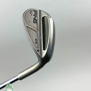 Used Right Handed Ping Black Dot MB 52* Sand Wedge Flex Steel Golf Club