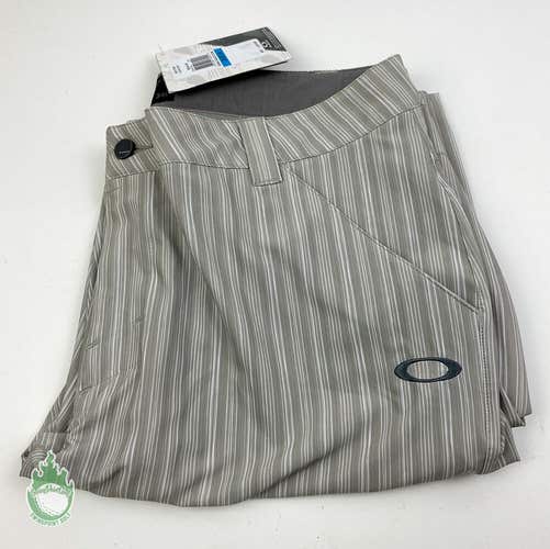 Brand New Oakley Turnpin Regular Fit Men's Stone Gray Golf Pants Size: W36/L34