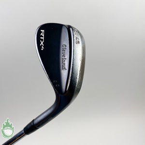 Used Right Hand Cleveland RTX 4 Wedge 58*-09 Mid Grind Wedge Flex Steel Golf