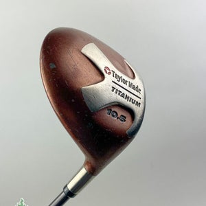 Used Right Handed TaylorMade Titanium Driver 10.5* Senior Flex Bubble Shaft