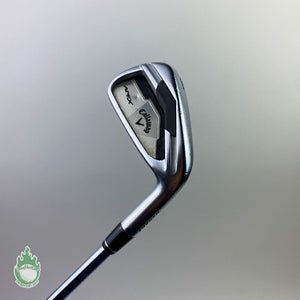 Used Right Handed Callaway APEX Forged 6 Iron Stiff Flex Steel Golf Club