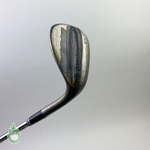 Used RH Cleveland RTX 4 Wedge 60*-09 Mid Grind Stiff Steel Golf Club Lead Tape