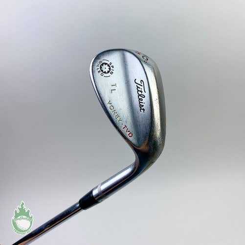 Used Tour Issue Titleist Vokey TVD Spin Milled Wedge 60* S-Flex Steel M Grind