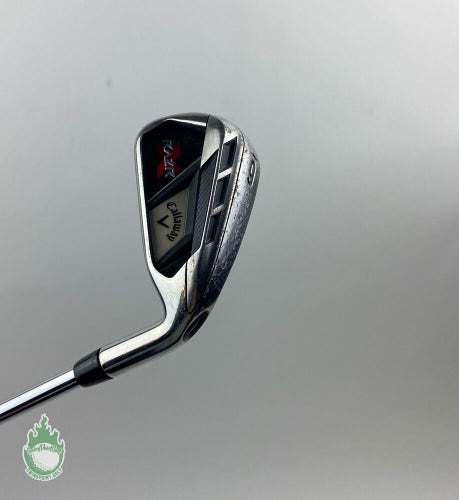Used Right Hand Demo Callaway RAZR X Forged 6 Iron Uniflex Flex Steel Golf Club
