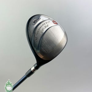Used RH PRGR EGG PX-03 3 Wood 15* AccuFlex X-Stiff Flex Graphite Golf Club