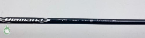Used Mitsubishi Chemical Diamana 75g Ltd S-Flex Graphite FW Shaft TMAG Tip
