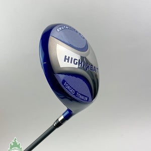 Used RH Knuth Golf High Heat Forged Ti Driver 9.5* 61g Stiff Graphite Golf Club