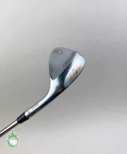 Used RH Titleist Vokey SM5 Tour Chrome M Grind Wedge 58*-08 Wedge Steel Golf