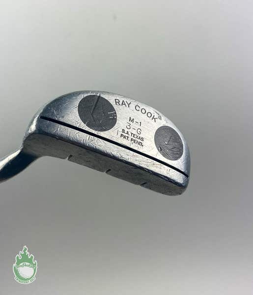 Ray Cook M1-3G Mallet Putter Golf Club 35 All Original NICE
