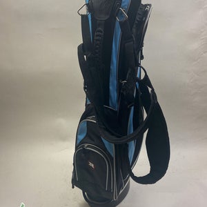 Used Ram Golf Blue & Black Golf Stand Bag 7-way Divider