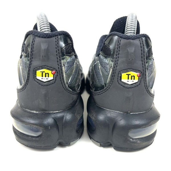 piso olvidar Precioso Nike Air Max Plus CD6367-001 Tuned Air Black Sneaker Shoes Kids Youth Size  5.5Y | SidelineSwap