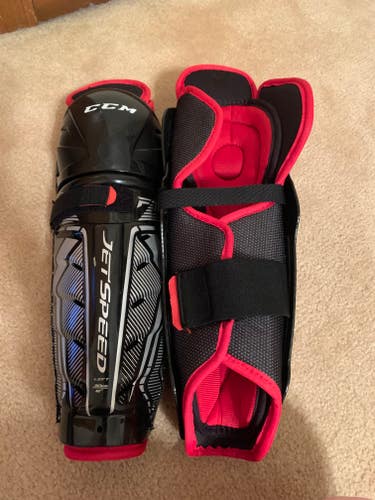 New CCM JetSpeed FT350 Shin Pads Hockey