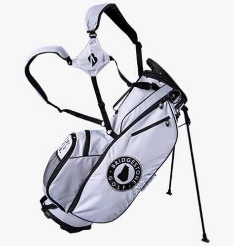 Bridgestone Golf State Edition Stand / Carry Golf Bag - White Bag - Pick State!