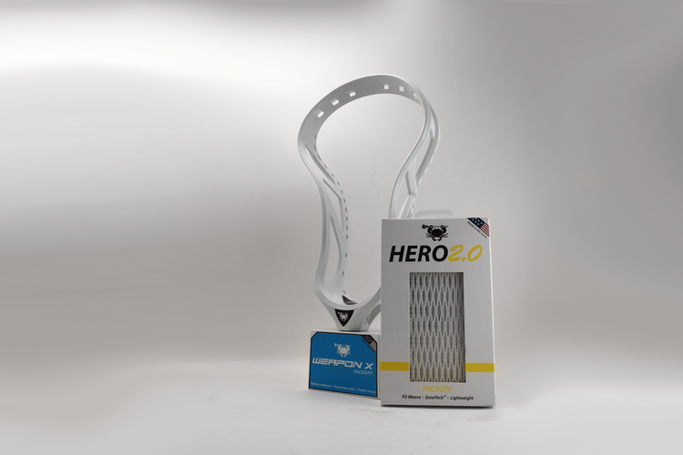 WINTER LIQUIDATION! NEW WHITE ECD WEAPON X HEAD + HERO MESH