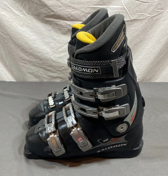 Salomon Performa 7.0 Black Flex Alpine Ski Boots MDP 26.5 US 8.5 | SidelineSwap