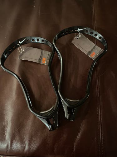 Bundled two New Nike CEO lacrosse heads / black